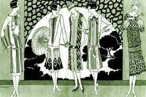 Fashion: dresses in May 1925 by Unbekannter Künstler