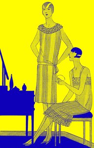Fashion: lingerie in spring 1928