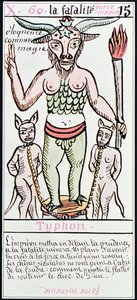 Fate, tarot card, French