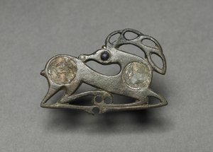 Fibula in the Form of a Recumbent Stag, c.400 by Unbekannt