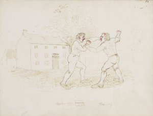 Fighting, Northumberland, c. 1805-1820 by Unbekannt