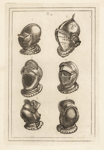 Flemish Helmets from the Armory at Breda by Unbekannt