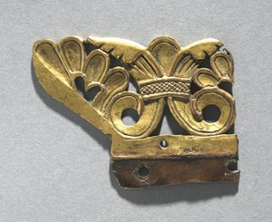 Fragment of an Ornamental Crest from a Reliquary Shrine, c.1165-1180