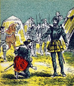 Francois I knight weapon by Bayard on September 15 by Unbekannt