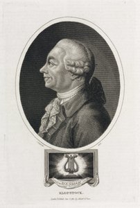 Friedrich Gottlieb Klopstock, German poet by Unbekannt