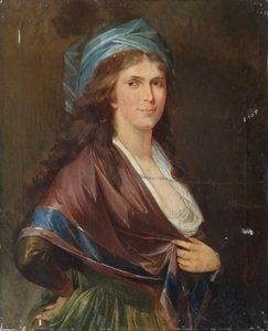 Princess Thurn and Taxis with Loose Hair by Unbekannter Künstler
