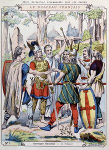 Gallic Chief Taking the Oath by Unbekannter Künstler