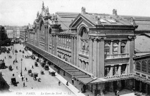 Gare du Nord, Paris, c. 1900