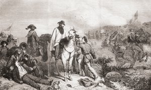 Garibaldi in Italy During the Siege of Rome in 1849 by Unbekannter Künstler
