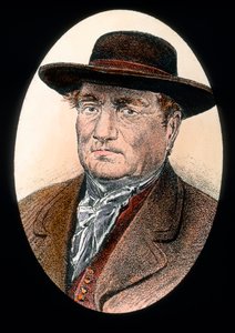 German Colonist Farmer from the Banat in Romania by Unbekannter Künstler