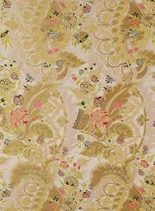 Gold brocade, French, early 18th century by Unbekannt
