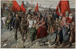 Strike in the North of France