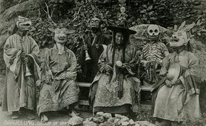Group of Lamas, Darjeeling