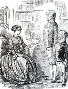 Henry John Temple, 3rd Viscount Palmerston Handing Queen Victoria His Resignation