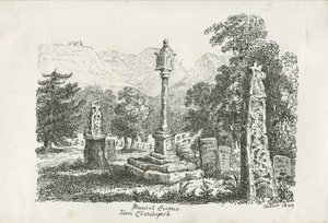 Ilam Church - Ancient Crosses by Unbekannt