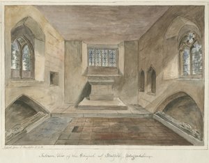Interior of Statfold Chapel