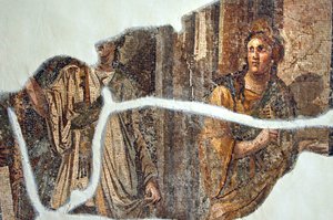 Isiac Ceremony Mosaic, from Vakto, Turkey by Unbekannt
