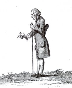 Jean-Jacques Rousseau by Unbekannt