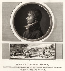Jean Antoine Joseph Debry, Ministre Plenipotentiaire de la Republique Francaise, orator