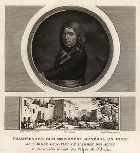 Jean Étienne Vachier Championnet, General-in-Chief of the Army of Naples, the Alps, Italy