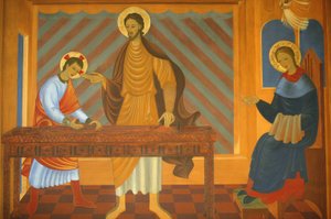 Jesus as a Carpenter by Unbekannt