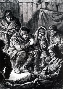 John Richardson during a Franklin overland arctic expedition by Unbekannt