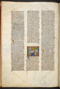 Joseph of Arimathea Preaching to His Followers from Estoire del Saint Graal by Unbekannter Künstler