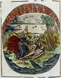 The Birth of Eve 16th Century: God Creating Eve from Adam
