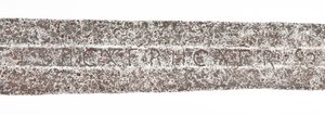 Late Medieval Broadsword, with Earlier Viking Blade and Bearing the Arms of the De Bohun Family, Earls of Hereford and Essex, 11th - 14th Century