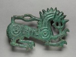 Lion Plaque, 1000-500 BC