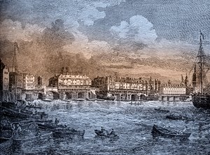 London Bridge, London by Unbekannter Künstler