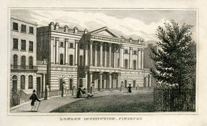 London Institution, Finsbury by Unbekannt