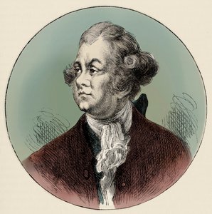 Lord Frederick North - portrait by Unbekannter Künstler