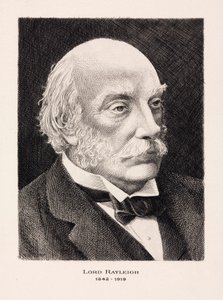 Lord Rayleigh, English mathematician and physicist by Unbekannt
