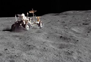 Lunar Grand Prix on Apollo 16 mission