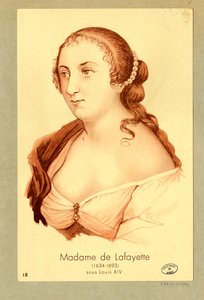 Madame de Lafayette by Unbekannter Künstler