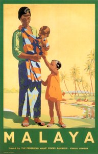Malaya, by the Federated Malay States Railways by Unbekannter Künstler