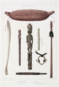 Maori Artefacts, New Zealand