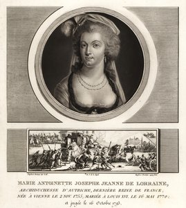 Marie Antoinette, last queen of France by Unbekannt