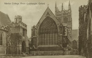 Merton College, Oxford by Unbekannter Künstler