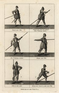 Military Exercises of the Pike by Unbekannt