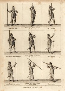 Military Exercises of the Pike by Unbekannt