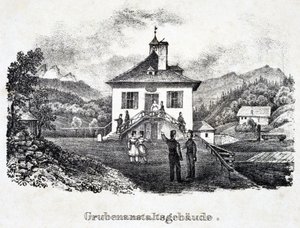 The Mining Company Building, Durrnberg, Austria by Unbekannt