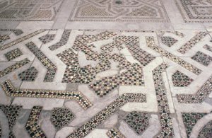 Mosaic flooring in Monreale Cathedral, Sicily