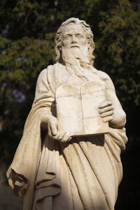 Moses statue in Salon-de-Provence, France by Unbekannt