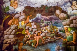 Most famous fresco of Mannerism: Giulio Romano