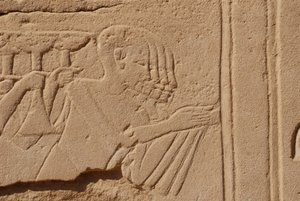 Multiple Heads, Karnak, Luxor, Egypt by Unbekannt