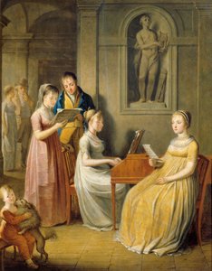 Musical Family by Unbekannter Künstler