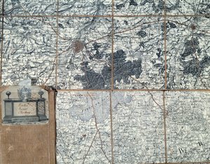 Map of Staff of Napoleon I by Unbekannt