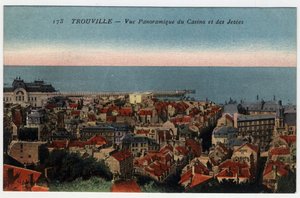 Trouville: Panoramic View of the Casino and the Jetties